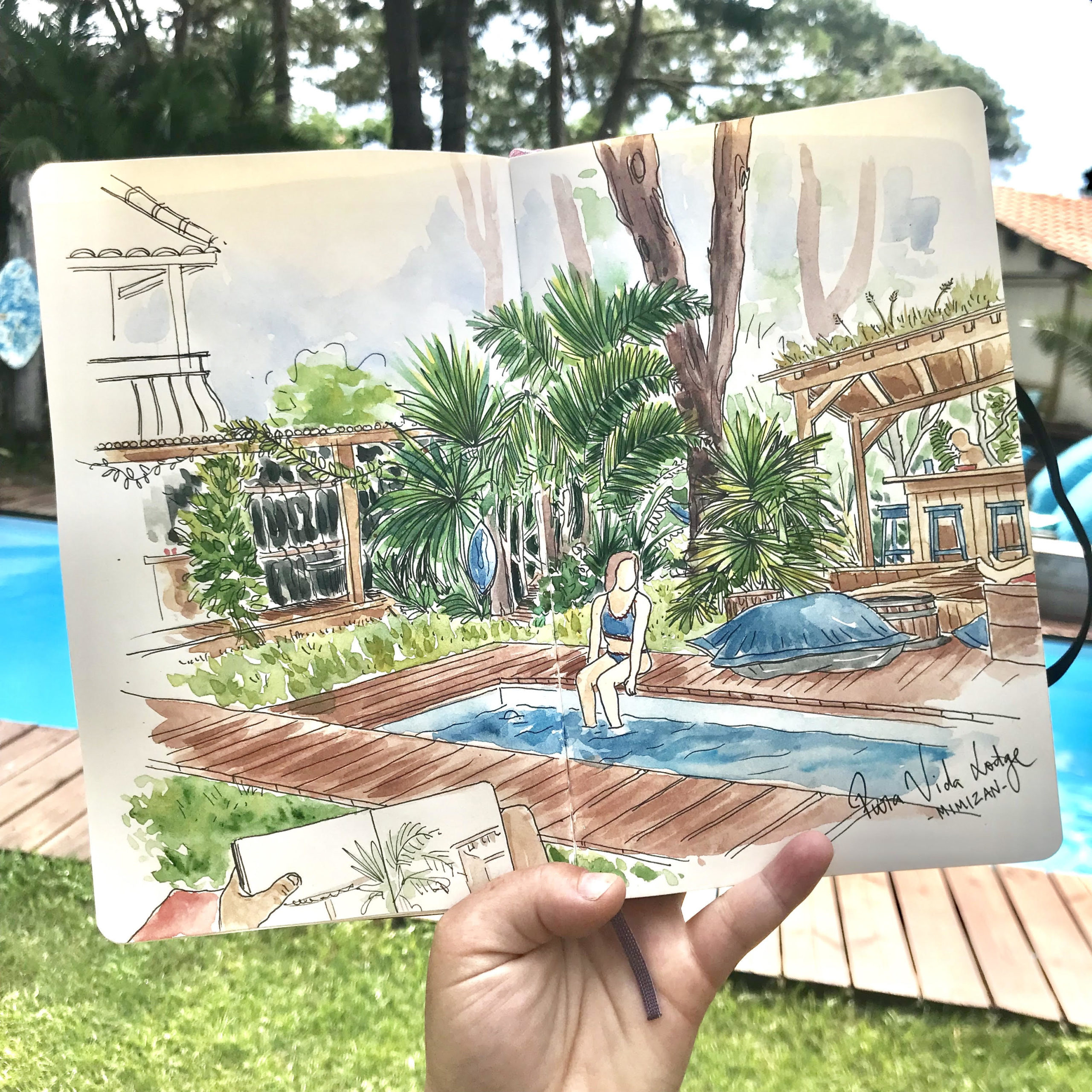 illustratrice aquarelle