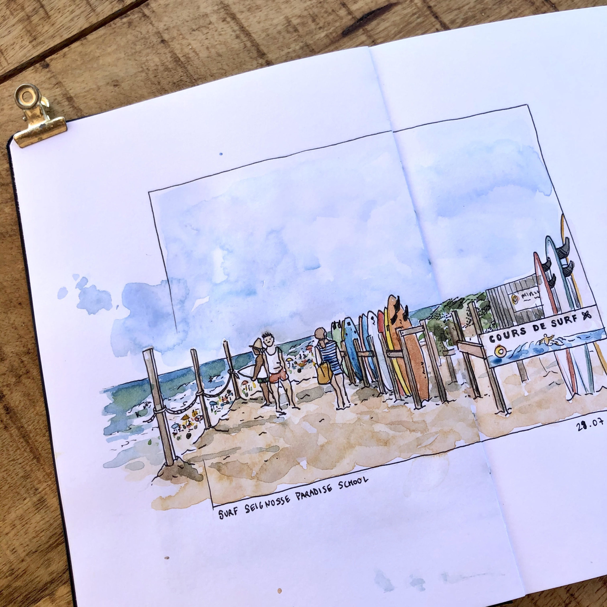 illustratrice aquarelle