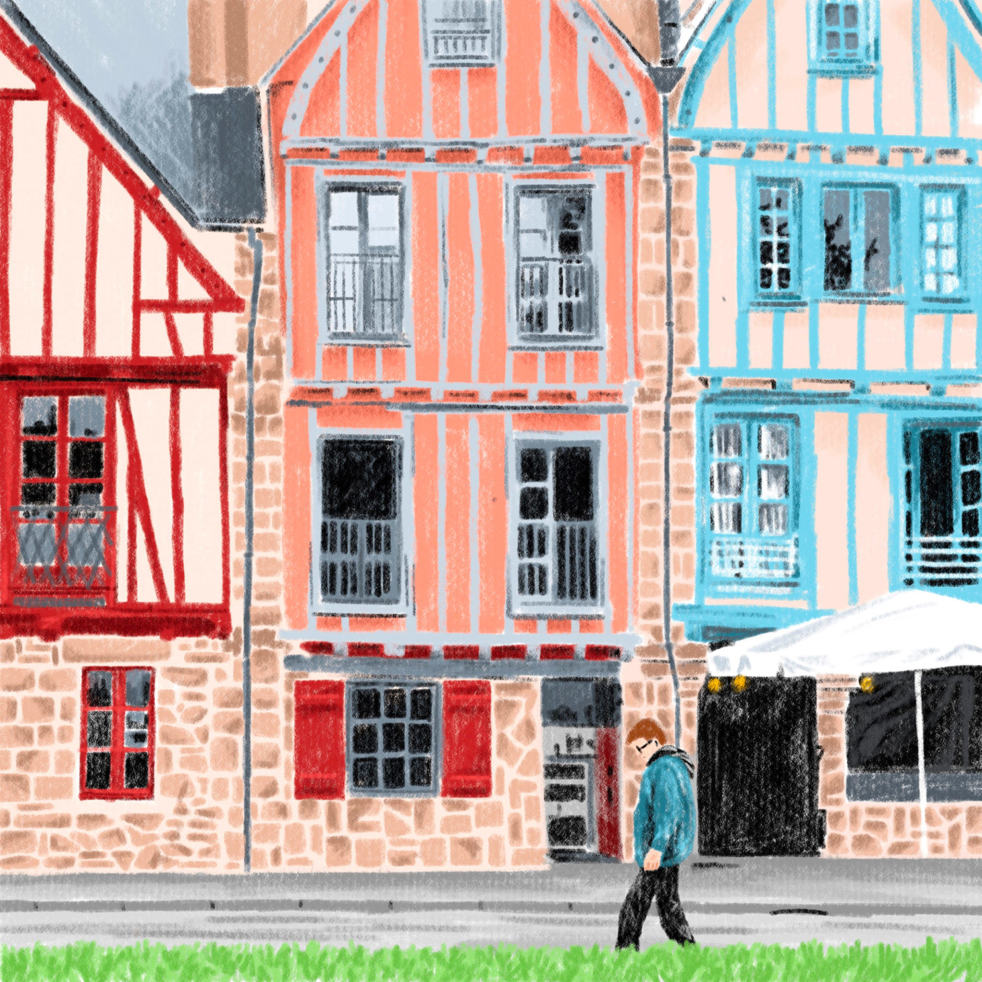 illustration Vannes Bretagne