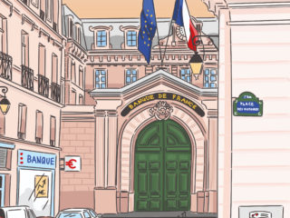 Affiche pour la Banque de France