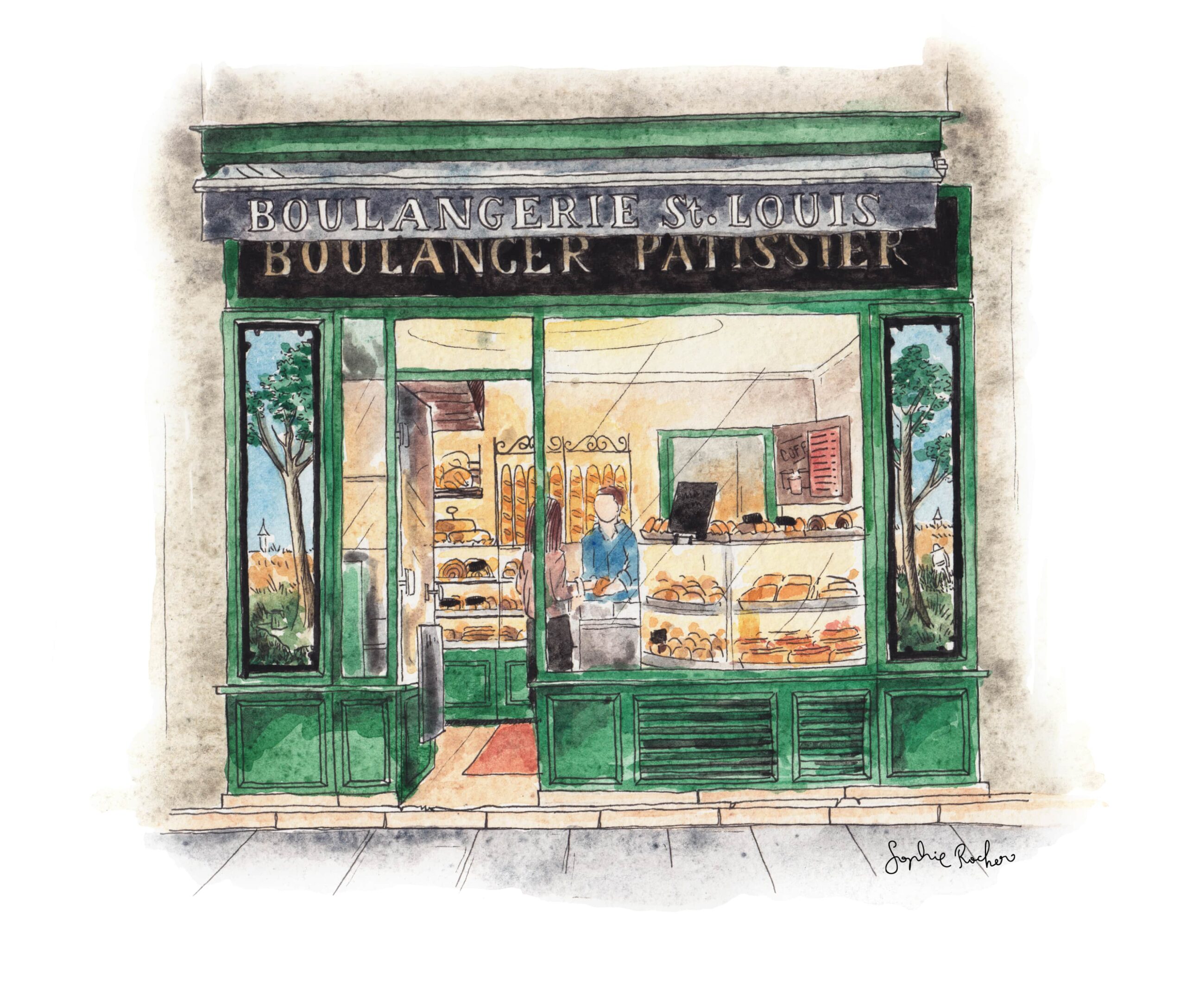 illustration Paris Sophie Rocher